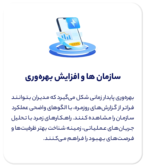 راهکارهای سازمان ها و افزایش بهره وری