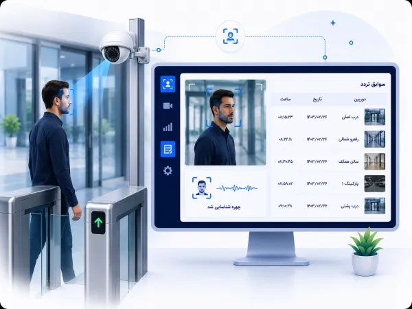 تشخیص چهره و کنترل تردد